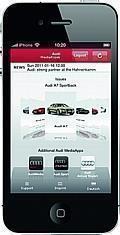 Gratis-Programm der Audi Kommunikation im Apple App Store 